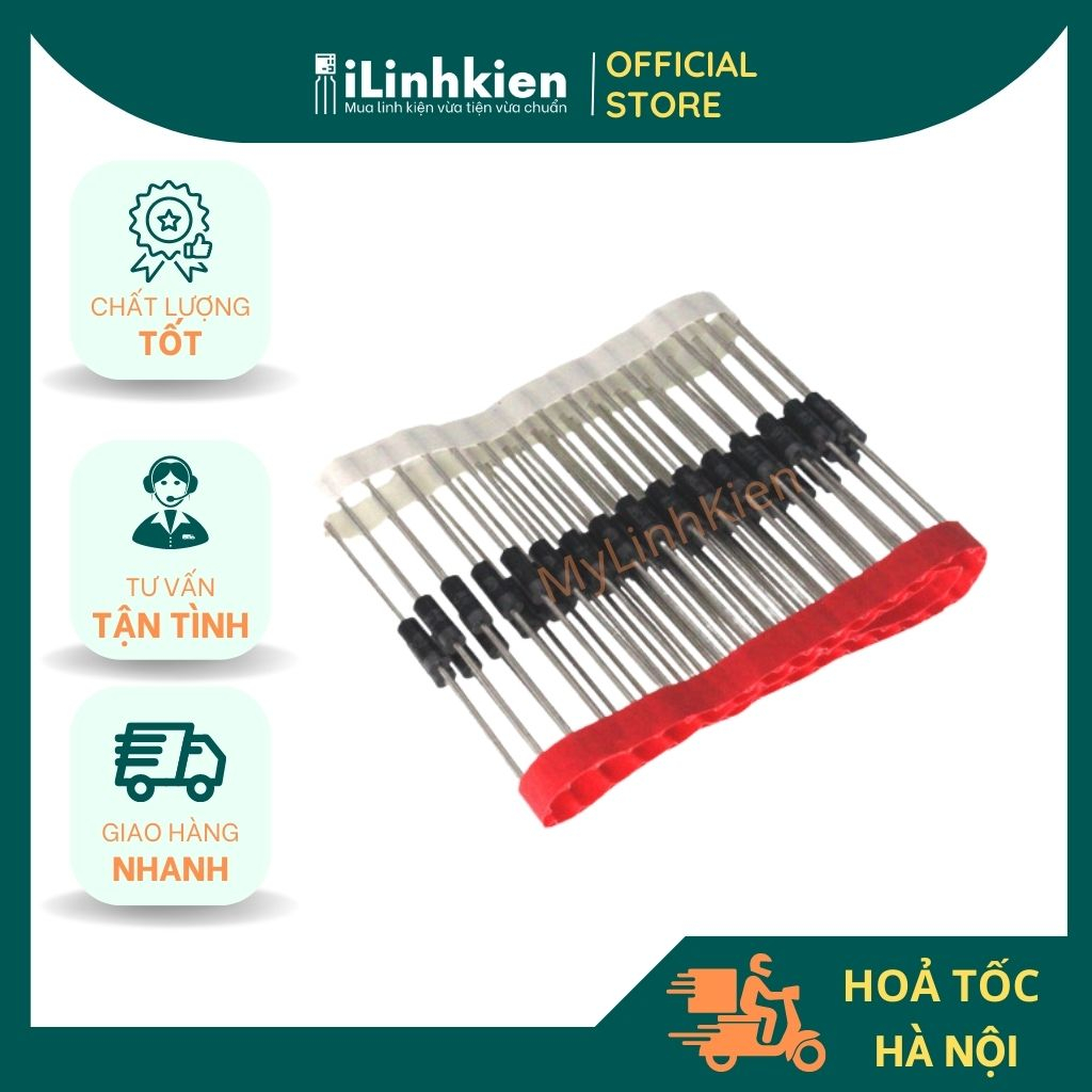 Diode zener 5W 25V 1N5360B DO-201AE chất lượng tốt.