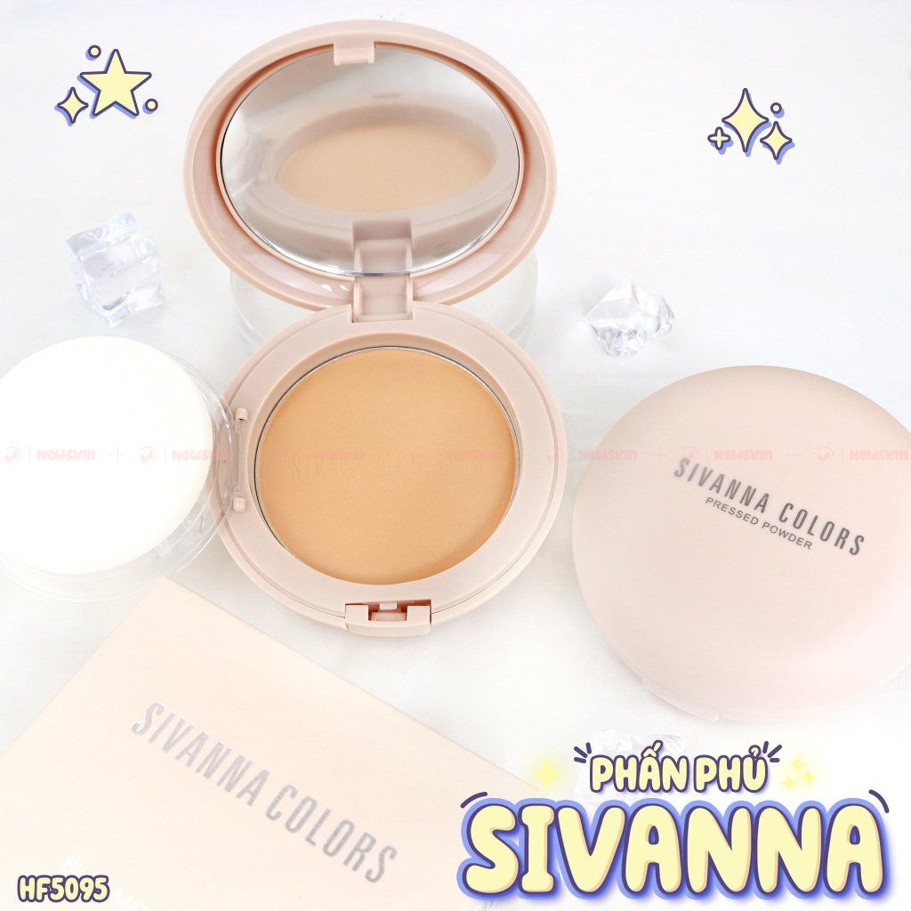 Phấn Nền Kiềm Dầu Sivanna Colors Silky Matte Powder HF5095