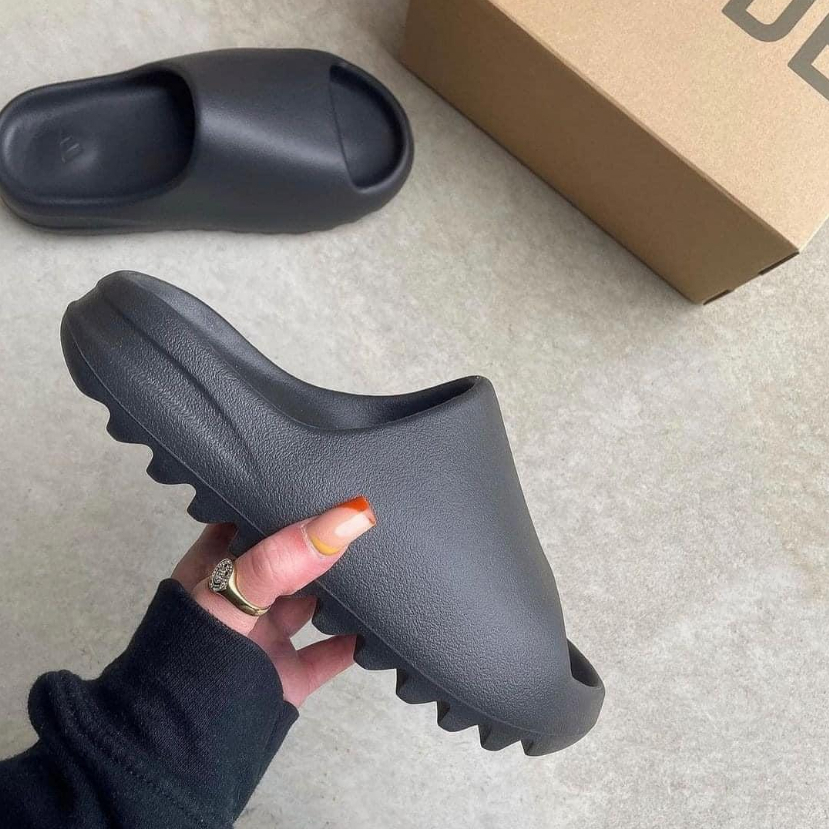 Dép bánh mì vân nhám đế cao nam nữ cao cấp Dép xịn dập logo và form chuẩn size