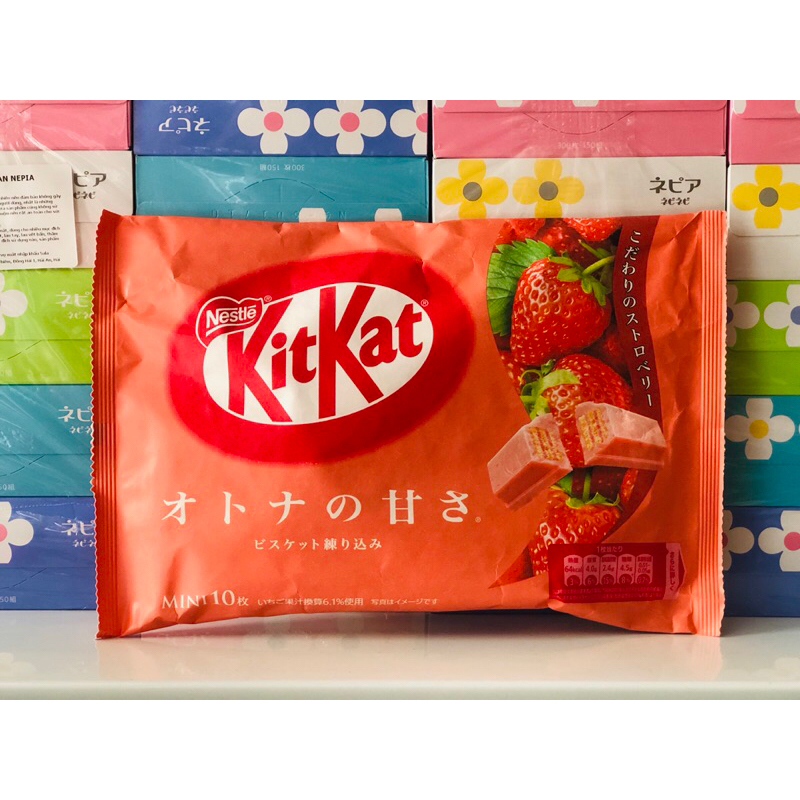 Kitkat Nhật nội địa đủ vị nhập khẩu trực tiếp siêu ngon-date mới nhất kèm đá gel khô giữ lạnh 10h-30h