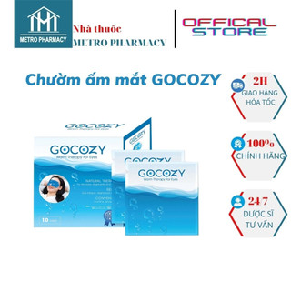   Giá tính theo miếng -Miếng chườm ấm mắt Gocozy-Hàng chính hãng-Giảm mỏi mắt khô mắt giúp thư giãn mắt 