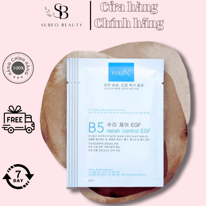 Mặt Nạ B5 Repair Control Egf Yuejin Phục Hồi, Cấp Ẩm Da , Nâng Cơ Ngừa Lão Hóa Và Nếp Nhăn / Subeo Beauty