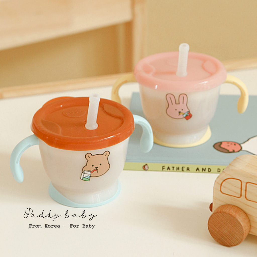 Cốc tập hút 3 giai đoạn Richell x My Buddy x Dailylike Hàn Quốc cho bé