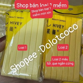 Gói 12 miếng bông mút rửa mặt nén bọt biển Chivey Nhật Bản