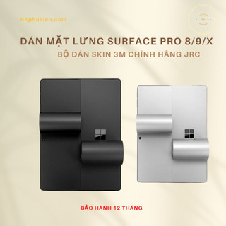 Dán mắt lưng surface pro 8/9 và surface pro x - bộ dán skin 3m chính hãng jrc