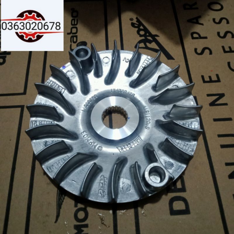 Đĩa côn trước 3v 125 iget vespa piaggio chính hãng