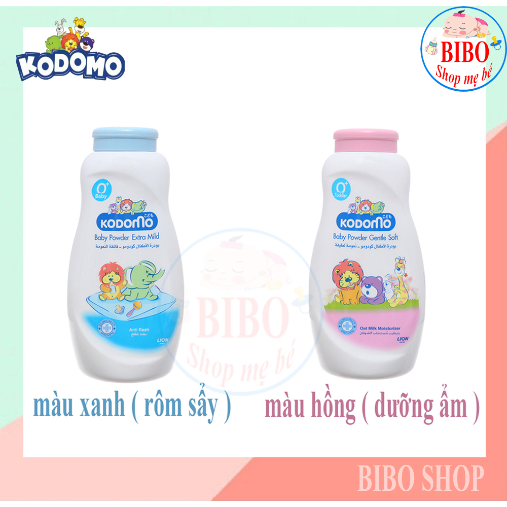 Phấn Rôm Tiệt Trùng, Phấn Thơm Cho Trẻ Em Hàng Thái Lan Hiệu Kodomo