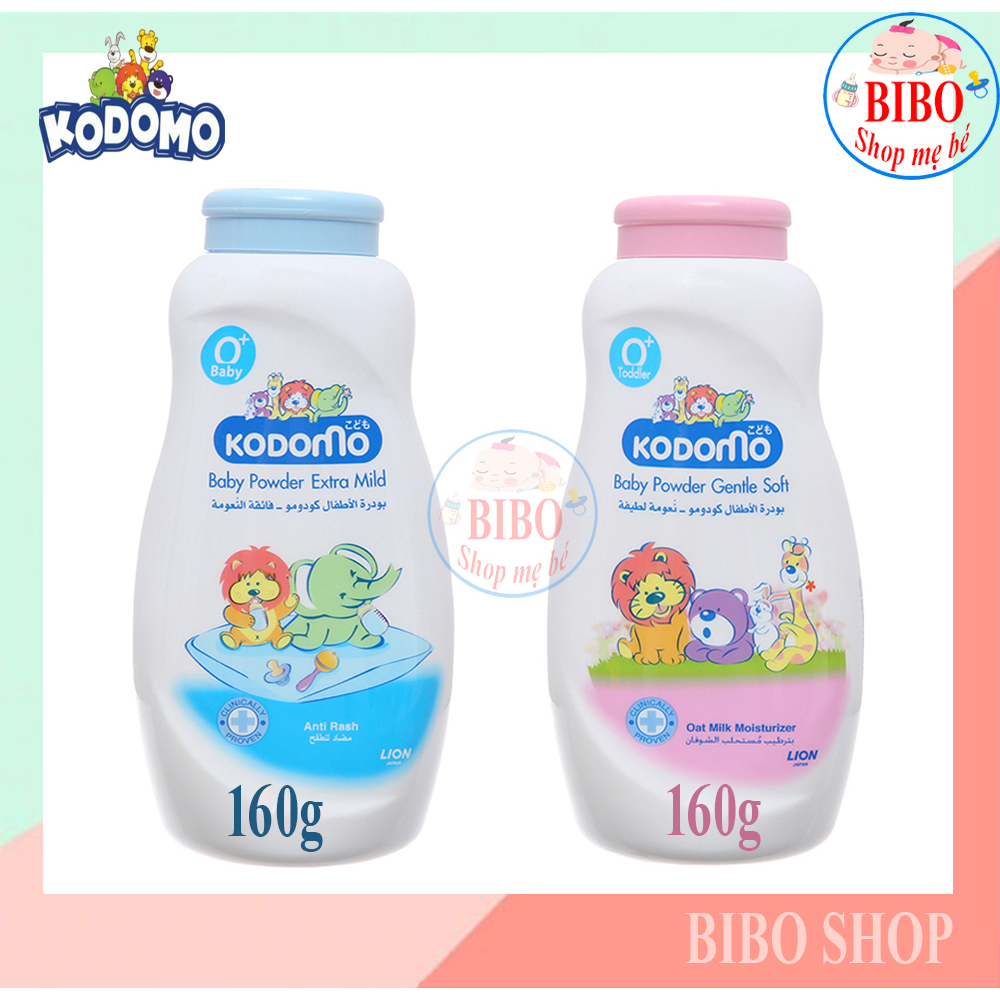 Phấn Rôm Tiệt Trùng, Phấn Thơm Cho Trẻ Em Hàng Thái Lan Hiệu Kodomo