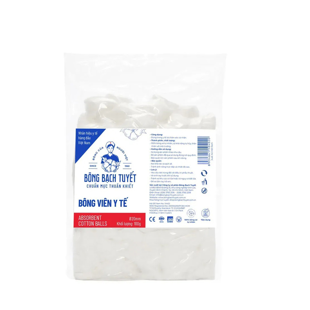 Bông Gòn Nhét Tai Cho Mẹ Sau Sinh,Bông Viên Tròn Dùng Trong Y Tế, Nút Nhét Lỗ Tai, Trang Điểm