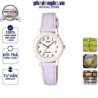 Đông hồ nữ dây da Casio chính hãng Anh Khuê LQ-139L-6BDF