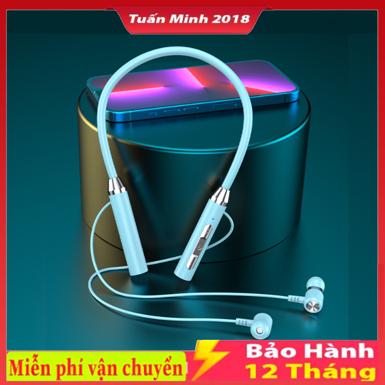 Tai nghe Bluetooth Đeo cổ LP- 63 Thể thao, Đeo Tập Thể Dục, Đi đường. Có Mic dùng cho Tất cả Điện thoại