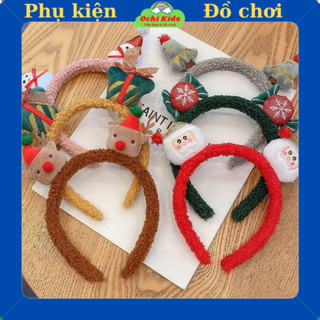 Xước tóc giáng sinh, bờm cài tóc Noel siêu đáng yêu.