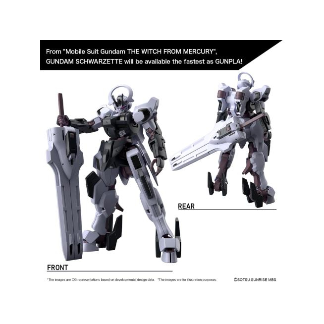 Mô Hình Lắp Ráp HG WFM 1/144 GUNDAM SCHWARZETTE Bandai 4573102650245