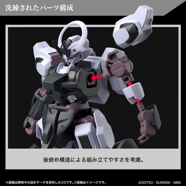 Mô Hình Lắp Ráp HG WFM 1/144 GUNDAM SCHWARZETTE Bandai 4573102650245