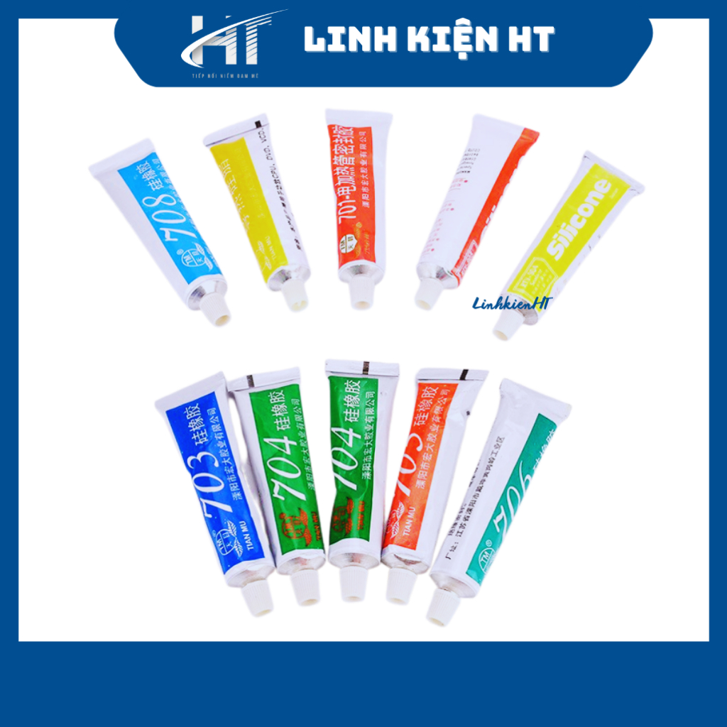 Keo 704 Keo silicon bảo vệ bo mạch Tianmu  - Linh kiện HT