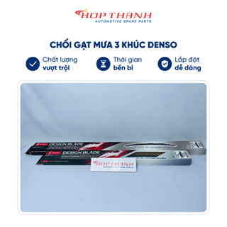 Cần gạt mưa ba khúc, móc U dành cho ô tô DENSO đa dạng kích thước - phụ kiện ô tô chính hãng