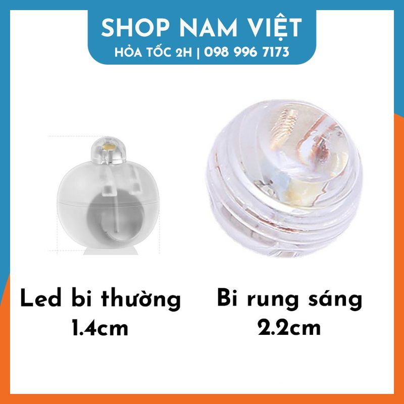 Đèn LED Bi Mini Trang Trí Bong Bóng, Đồ Chơi, Quà Tặng Sáng Tạo, Trang Trí Gốc Thông Noel