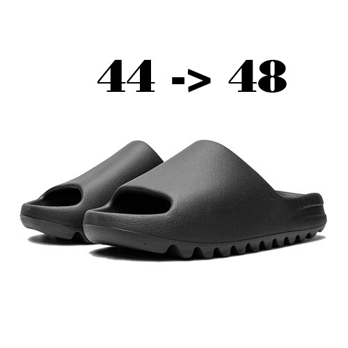 Dép Nam Size Lớn Big SIze Das Yeezy Slide Onyx Black Màu Đen Giày Sneaker Dép Bánh Mì Ngoại Cỡ 44 45 46 47 48