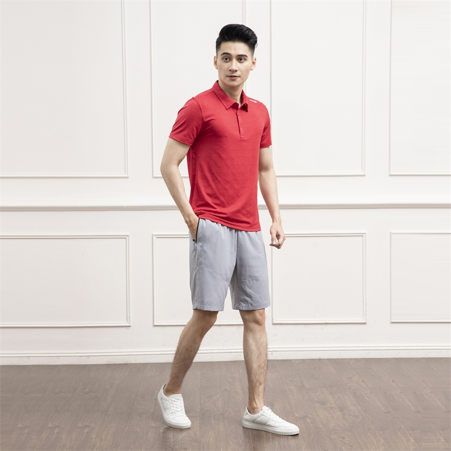 Áo polo nam Aristino phom dáng Slim fit ôm vừa vặn, chất liệu mềm mát, thoáng khí - APS055S1