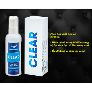 KoiKa Clear ( chai 105nl) - Vi Sinh Làm Trong Nước dành cho Cá & Tép Cảnh