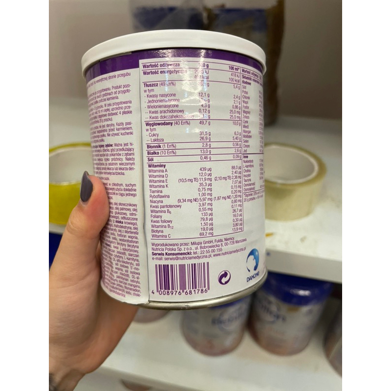 1 thùng sữa cao năng lượng Infatrini hỗ trợ tăng kg cho bé sinh non, thiếu kg hộp 400gr