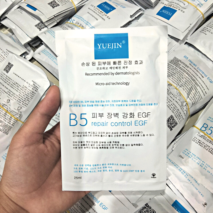 Mặt nạ dưỡng ẩm phục hồi da B5 Yuejin Repair Control EFG 25ml
