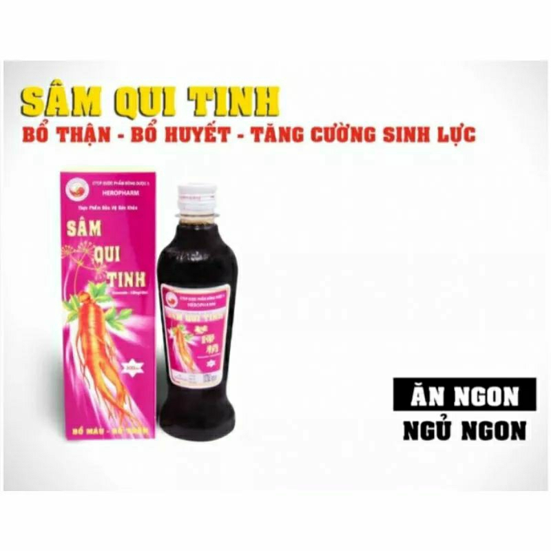 Sâm qui tinh chai 300ml
