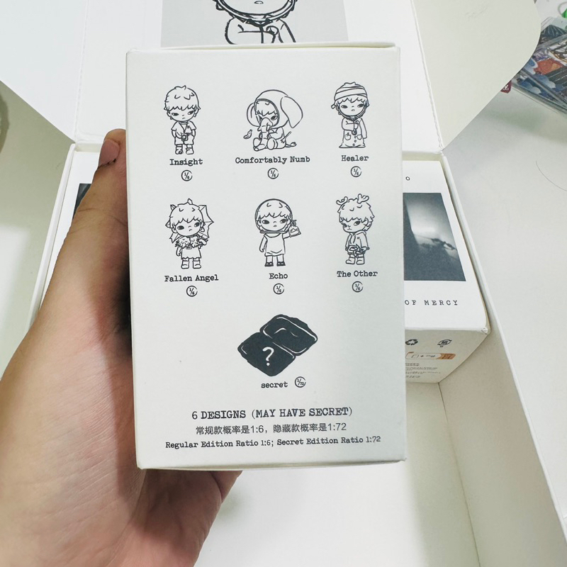 Blind Box Hộp mù Hirono City of mercy vol 3 chính hãng PopMart mô hình ngẫu nhiên