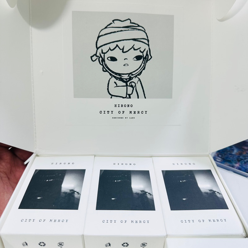 Blind Box Hộp mù Hirono City of mercy vol 3 chính hãng PopMart mô hình ngẫu nhiên