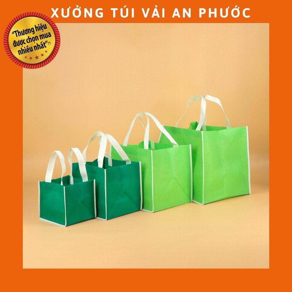 Túi Vải Không Dệt Đáy Vuông  Chịu Lực Chắc Chắn