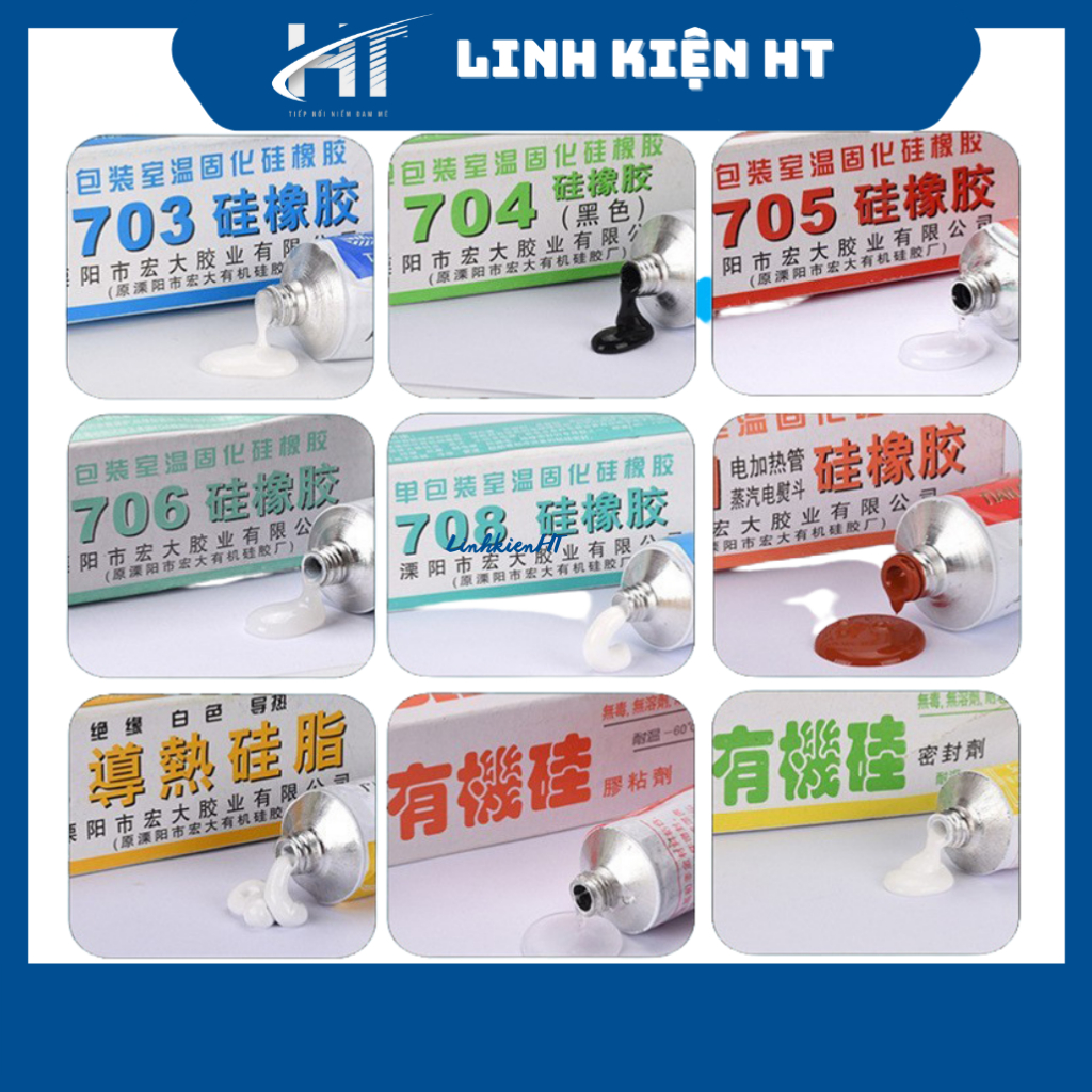 Keo 704 keo silicon bảo vệ bo mạch Tianmu  - Linh kiện HT