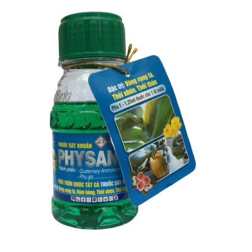 Dung dịch sát khuẩn trừ nấm bệnh cây trồng Physan 20 SL chai 100ml