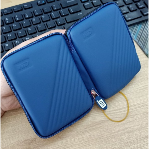 Túi chống sốc chính hãng WD Western Digital bảo vệ ổ cứng di động tai nghe cáp sạc pin dự phòng 2040