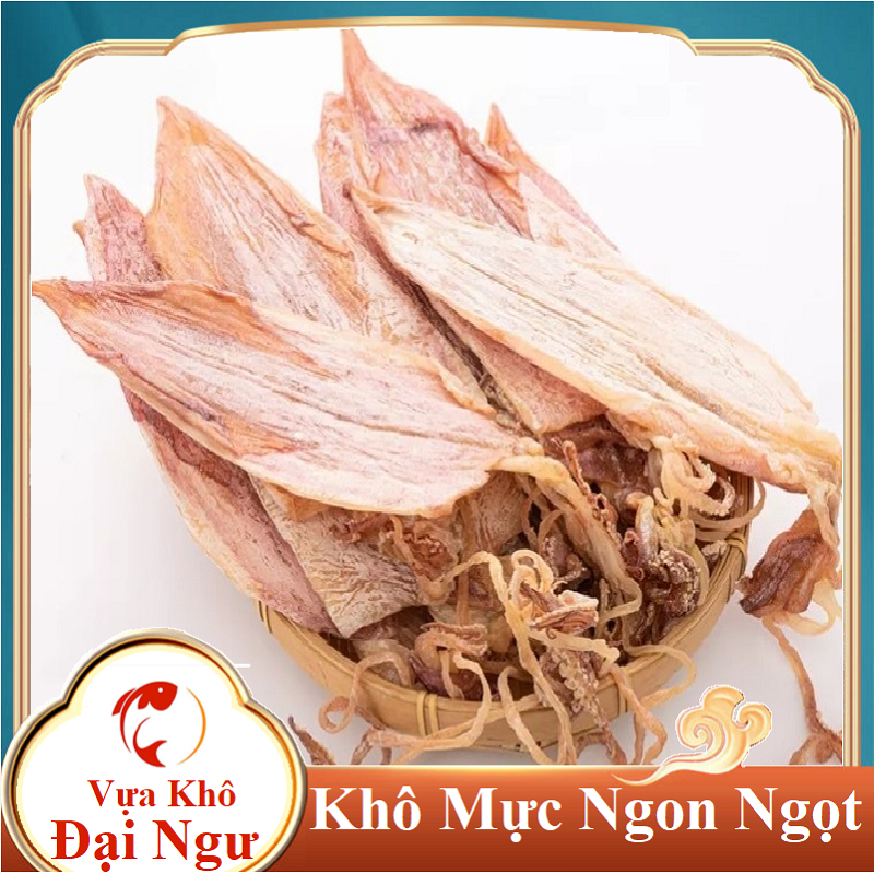 1 Con Khô mực câu (size 8 đến 12 con/kg )Cà Mau loại 1 , mực câu loại to ngon- Vựa Khô Đại Ngư