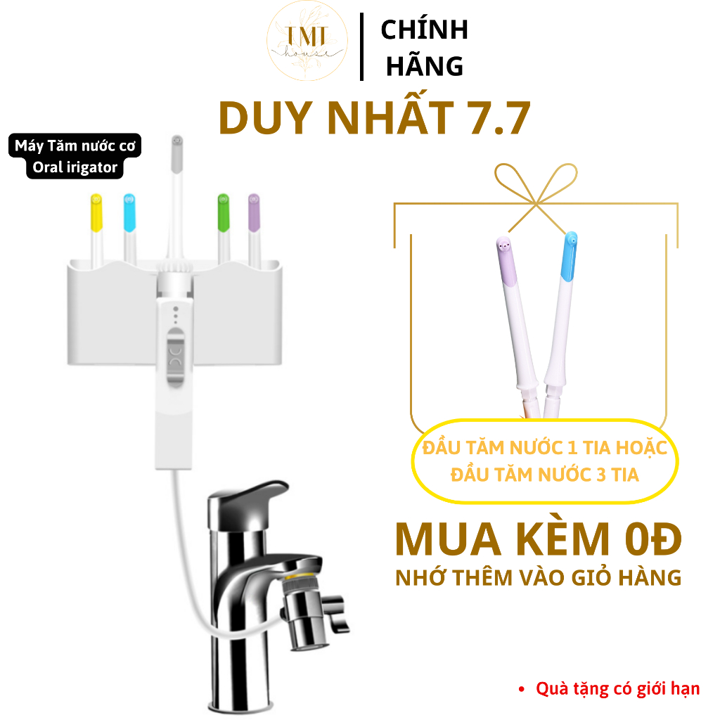 Máy Tăm nước cơ cơ Oral irigator vòi trực tiếp _ TMT HOUSE