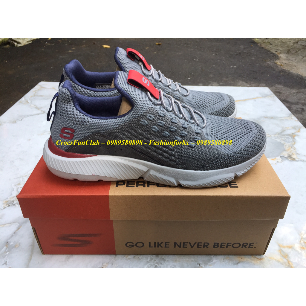 Giày skecher len nam giả dây, nổi cục, giày slipon - Pb37 (et9)