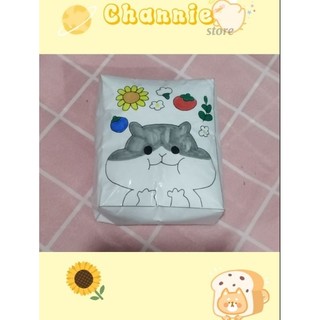 Squishy giấy chuột hamster dễ thương