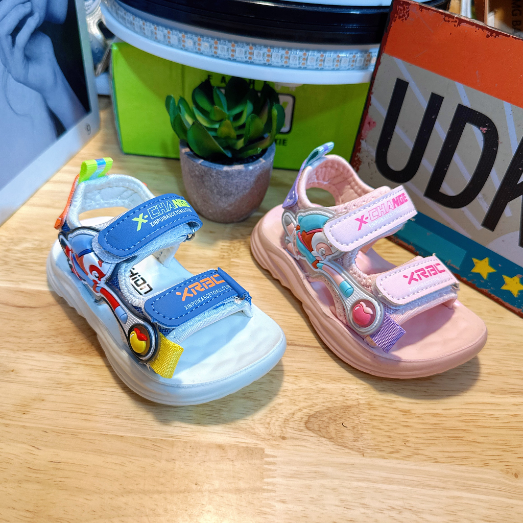 Sandal bé trai bé gái- Dép sandal cao cấp hình ngộ nghĩnh đáng yêu đế mềm chống trơn trượt