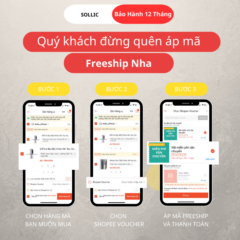 Remote điều khiển từ xa cho khóa cửa vân tay Sollic kết nối cách xa 15m sử dụng App TTLock