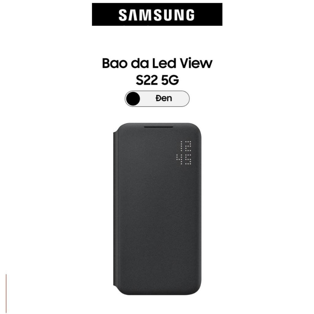 Bao da Led View điện thoại Samsung S22 5G-Hàng chính hãng