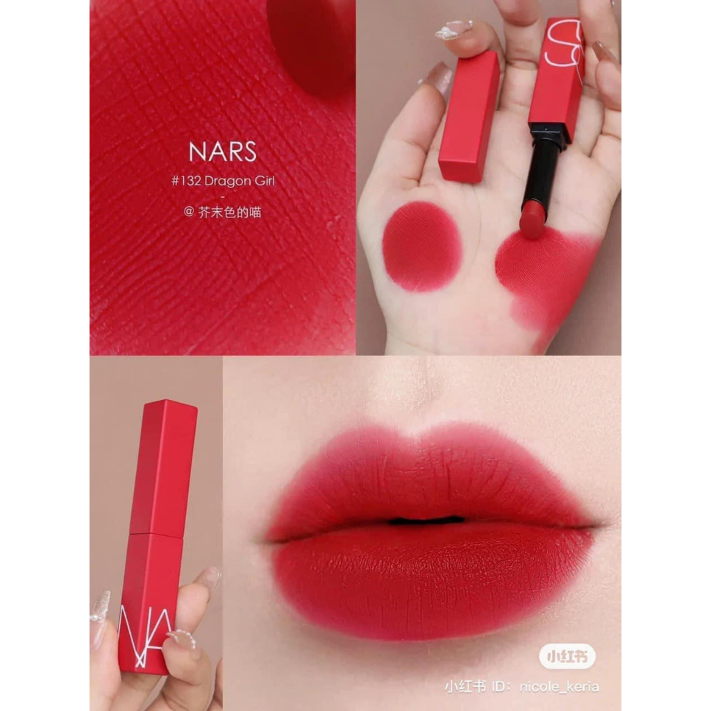 Son NARS POWERMATTE LIPSTICK mini 0.8g màu DRAGON GIRL - LAMII BEAUTY