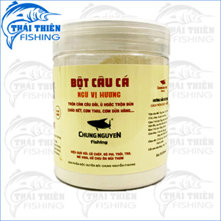 Bột Câu Cá Ngũ Vị Hương Hiệu Quả Với Cá Tra, Chép, Rô Phi Chuyên Dùng Ủ Cơm Thiu, Trộn Cháo Rết, Ủ Bún, Trộn Cám