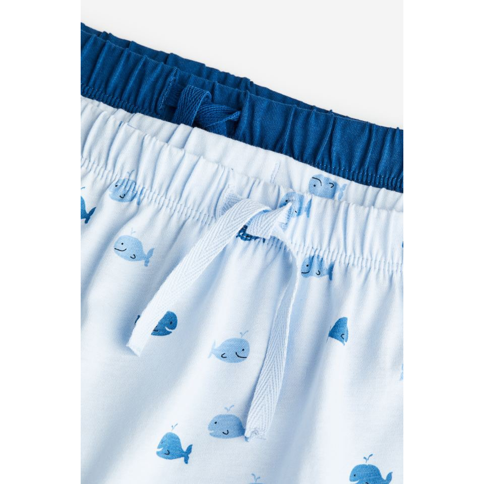 Set 2 quần short cotton HM US/JP sz từ 4-6m đến 3-4y