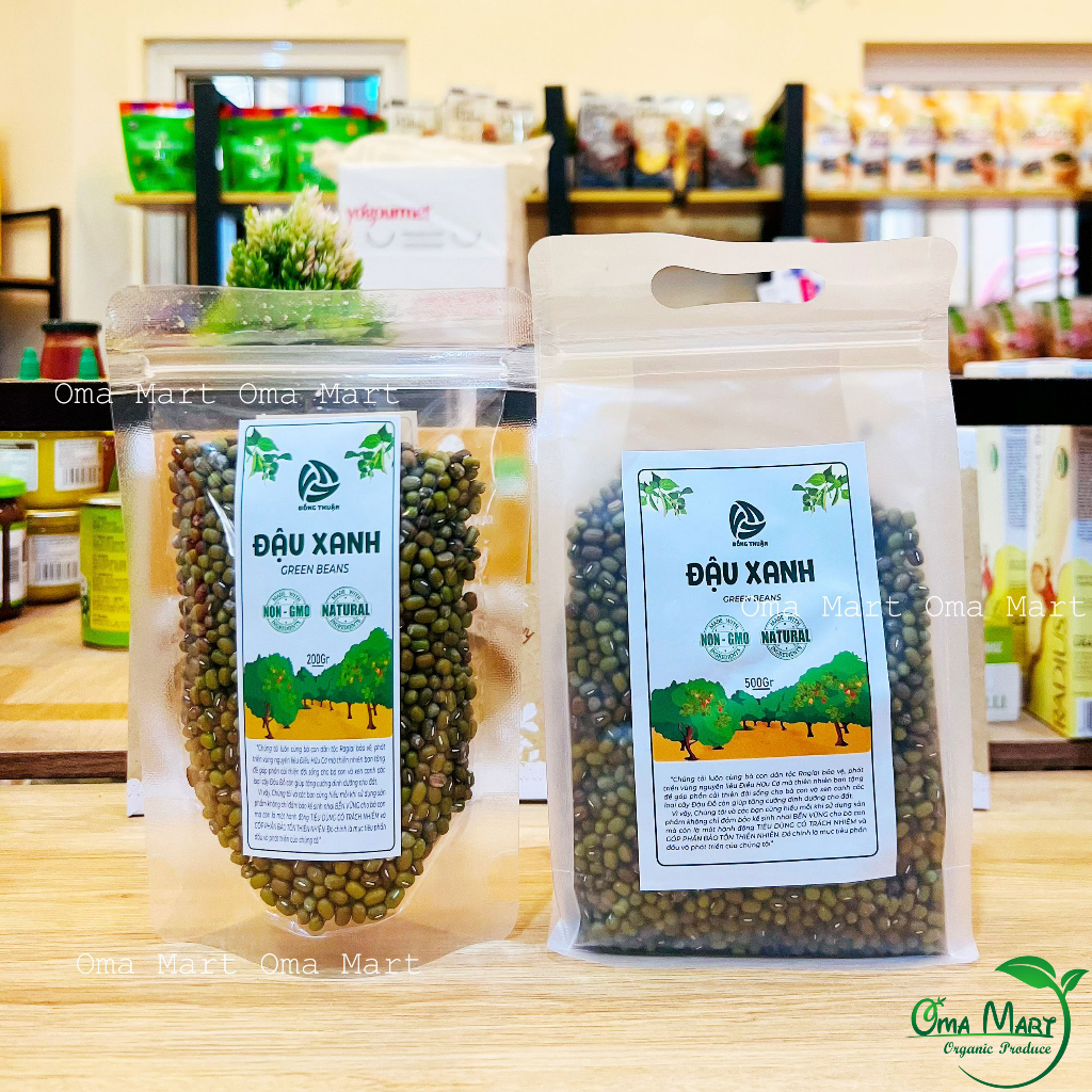 Đậu xanh nguyên hạt NON GMO Đồng Thuận 500g
