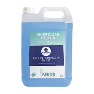 Dung dịch ngâm dụng cụ Hexanios G+R - Anios Clean Excel 5 Lít
