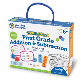   Hàng nhập khẩu Mỹ  Cộng trừ - Skill Builders! First Grade Addition & Subtraction Activity Set - Learning Resources 
