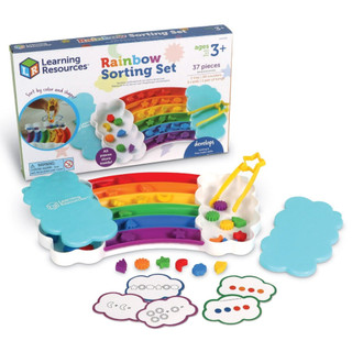  Bộ phân loại cầu vồng - Rainbow Sorting Activity Set - Learning Resources