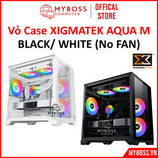 Vỏ case máy tính xigmatek aqua m - premium gaming matx hàng chính hãng