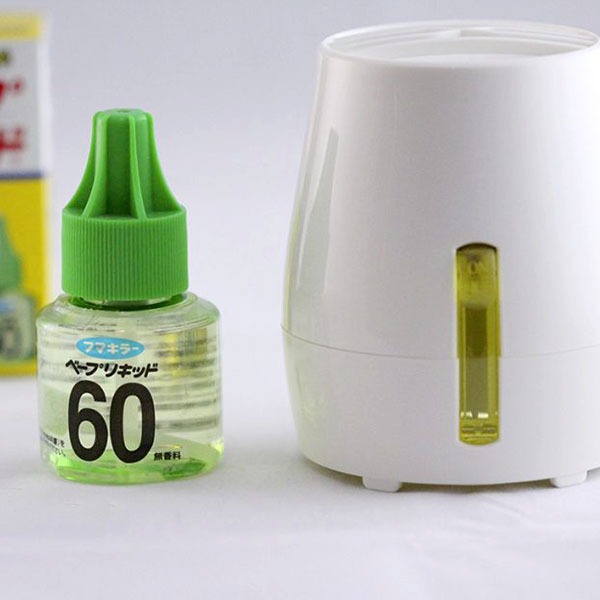 Vape - Máy xông tinh dầu đuổi muỗi &amp; Set 2 lọ tinh dầu đuổi muỗi Nhật Bản