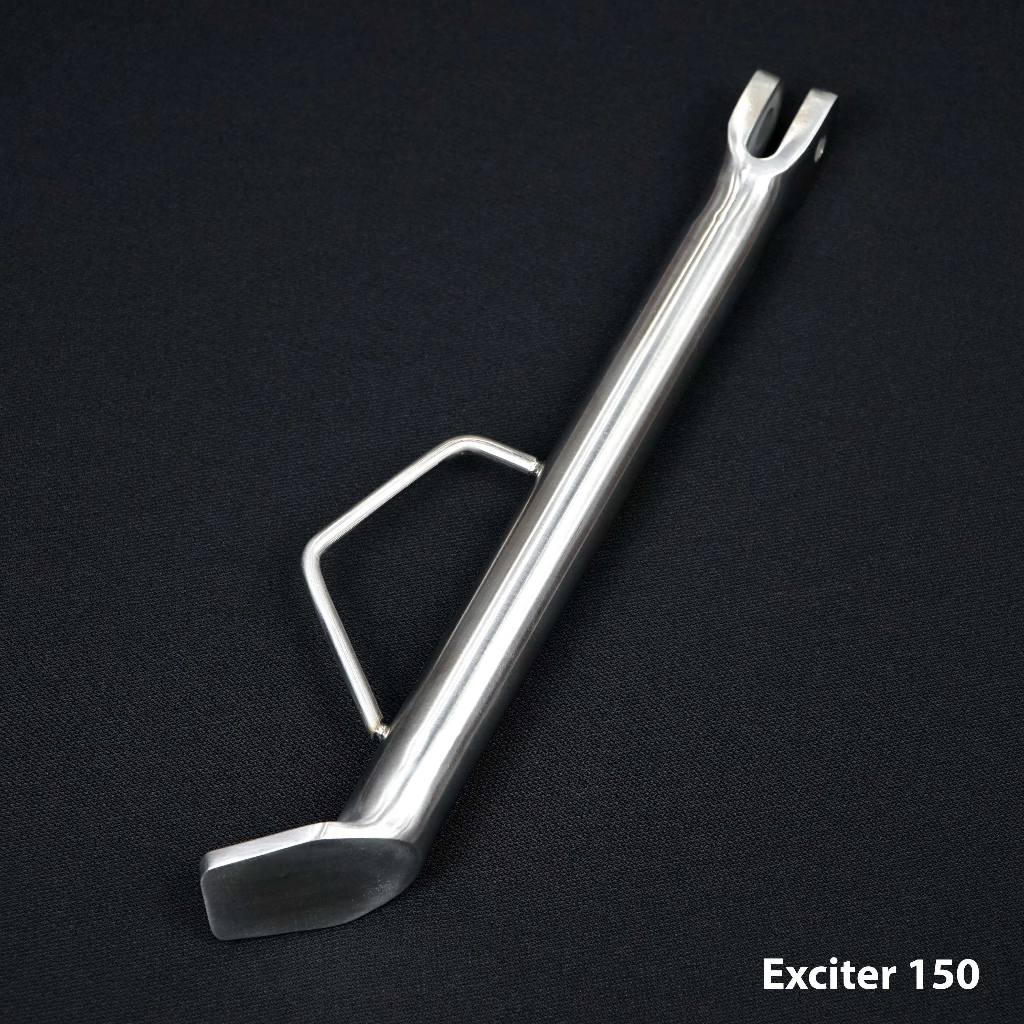 Chân chống nghiêng Inox 304 đặc dành cho Wave, Dream, Exciter, Winner, SH, AB, Sirius